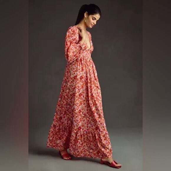 ANTHROPOLOGIE
Antik Batik Printed Floral Dress - Picture 1 of 8